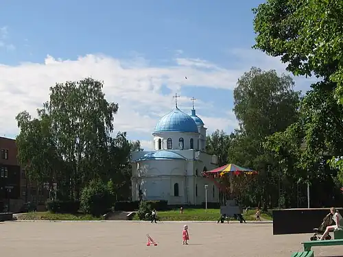 Вид на собор со стороны площади Ленина (2012)