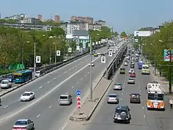 Проспект Столетия Владивостока, район Второй Речки