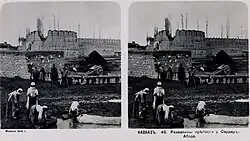 Развалины крепости Сардар-Абад, начало XX века
