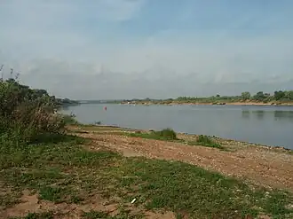 Ока в районе города Серпухова