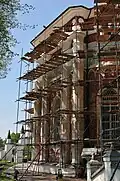 Реставрация фасада храма
