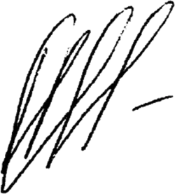 Изображение автографа