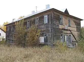 Вид на фасад корпуса