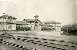 Рыбинск. Железнодорожный вокзал 1870 года постройки