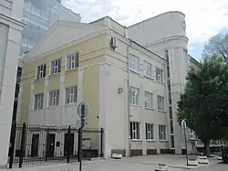 СГТУ вид с улицы Миротворцева