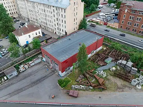 Здание заводского депо