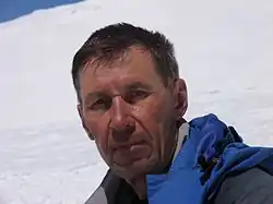 А. А. Михайлов, май 2005, Эльбрус