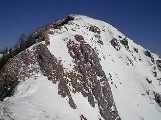 Вершина горы Сахарная