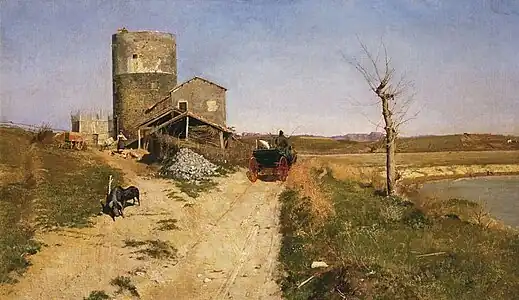 На берегу Тибра