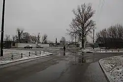 Перекрёсток улиц Козелецкой, Радищева и переулка Радищева