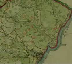 Сл. Семейки и залив Кувшинов на ПГМ Калитвянского уезда (1780 г.)