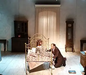 Спектакль «Кроткая», Государственный академический театр драмы им. И. А. Слонова, г. Саратов, 2022 г.