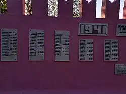 Списки воинов А-О