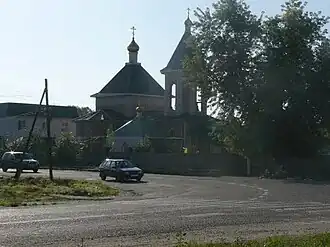 Въезд в станицу Александровская