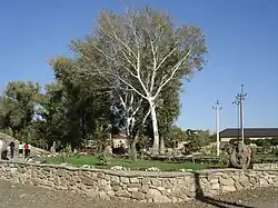 Начало парковой зоны