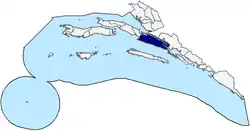 Положение общины на территории жупании