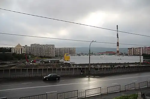 Строительство ТРЦ Мурманск Молл