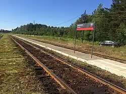 Вид в сторону ст. Видлица