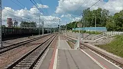 Вид в сторону ст. Возрождение.