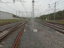 Вид в сторону ст. Озёрское.