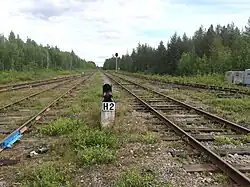 Пути станции.