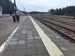 Вид в сторону ст. Зеленогорск.