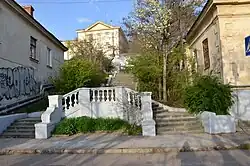 Реконструкция и нижний участок Таврической лестницы