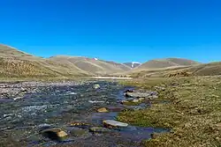 Вид на реку летом 2018 года