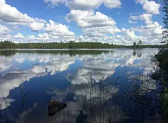 Вид с западного берега