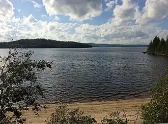 Вид с юго-восточного берега