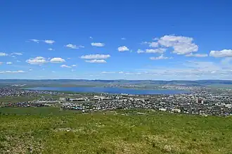 Озеро Кенон с Титовской сопки