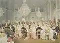 М. Зичи. Торжественный ужин в Концертном зале Зимнего дворца