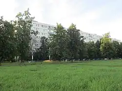 Вид на улицу Евдокима Огнева со стороны бульвара