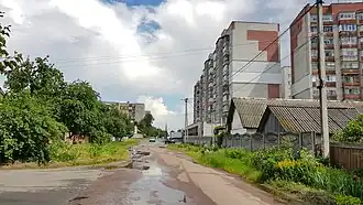 после примыкания Подусовской улицы