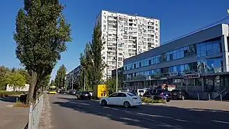 начало улицыслева сквер имени И. В. Миколайчука