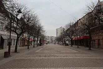 Улица Проскуровская — центральная улица города