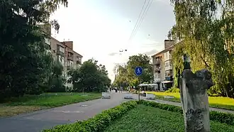 начало улицы — вид со стороны Преображенской улицы