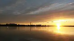 река в устье