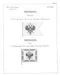 Флаг цесаревича (внизу) 1870–1917 гг.