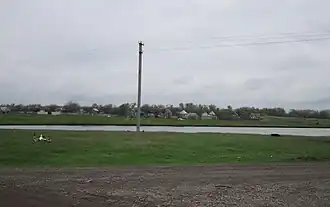 улица Полевая в селе Масловка