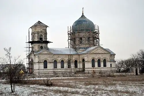 Храм во имя святых Равноапостольных царей Константина и Елены (реставрация)