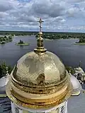 Центральный купол Богоявленского собора Нило-Столобенской пустыни