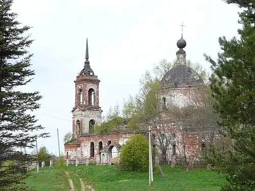 Усадебная церковь Благовещенья в селе Марьино
