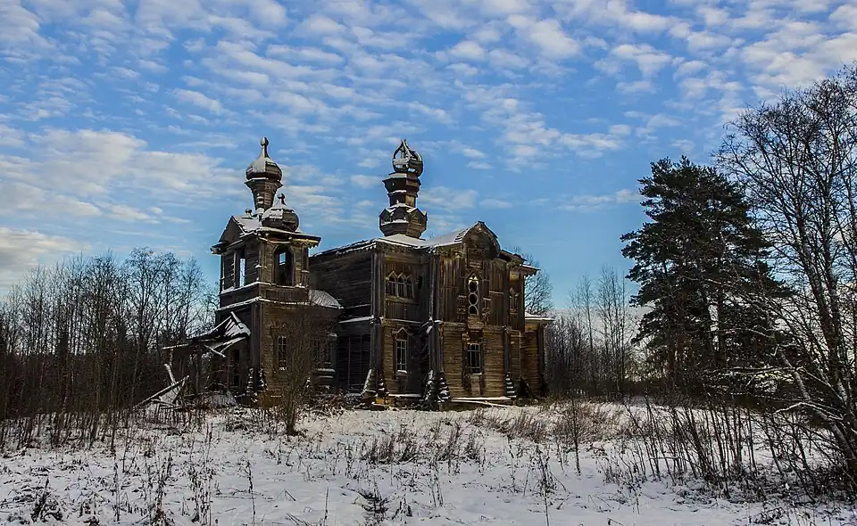 Церковь Порока Елисея до реставрации. 2012 год