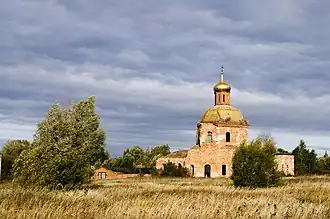 Церковь Рождества Христова в селе Голощапово