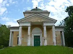 Прямухино. Церковь, творение Н. А. Львова