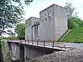 Lock No.5 Georgenfelde, lower head. Ozerki, Kaliningrad region