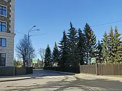 Вид от Эсперовой улицы