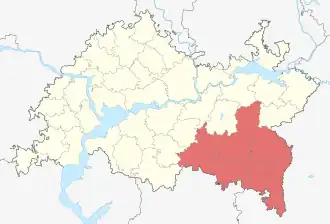 Юго-Восточная экономическая зона на карте