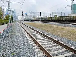 Южная горловина станции